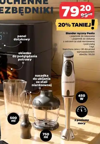 Blender ręczny Pesto