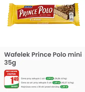 Dino Wafelek Prince Polo mini oferta