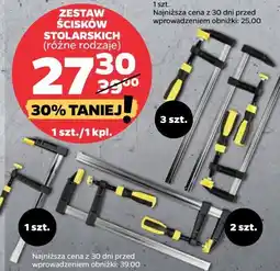 Netto Zestaw ścisków stolarskich (różne rodzaje) oferta