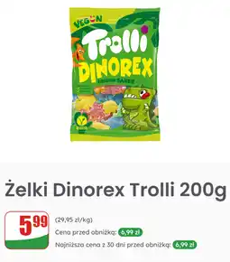 Dino Żelki Dinorex Trolli oferta