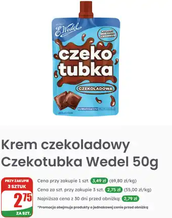 Dino Krem czekoladowy Czekotubka Wedel oferta