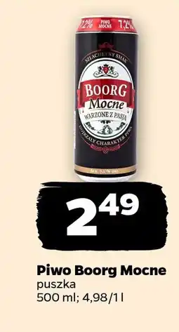 Netto Piwo Boorg Mocne puszka oferta