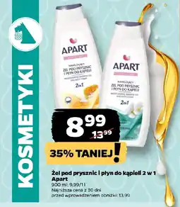 Netto Żel pod prysznic i płyn do kąpieli 2w1 Apart oferta
