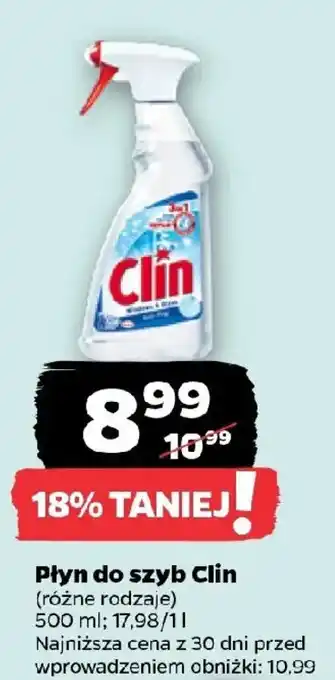 Netto Płyn do szyb Clin oferta