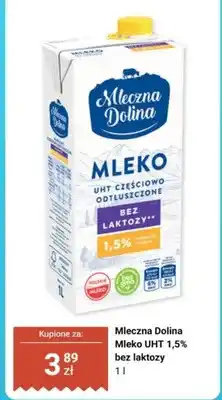 Biedronka Mleko UHT 1,5% bez laktozy oferta