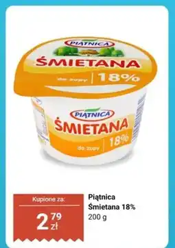 Biedronka Śmietana 18% do zupy oferta