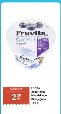 Biedronka Jogurt typu islandzkiego Skyr jagoda oferta