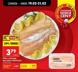 Biedronka Filet z mintaja bez skóry oferta