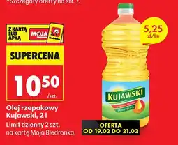 Biedronka Olej rzepakowy oferta