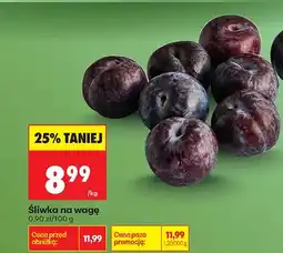Biedronka Śliwka na wagę oferta