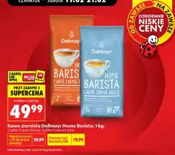 Biedronka Kawa ziarnista Home Barista Caffe Crema Dolce oferta