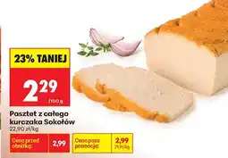 Biedronka Pasztet z całego kurczaka Sokołów oferta