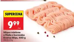 Biedronka Mięso mielone z fileta z kurczaka Kraina Mięs oferta
