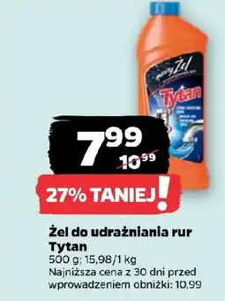Netto Żel do udrażniania rur tytan oferta