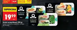 Biedronka Sushi wrap łosoś z wakame oferta