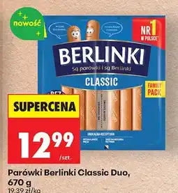 Biedronka Parówki Classic Duo oferta