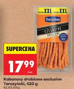 Biedronka Kabanosy drobiowe exclusive oferta