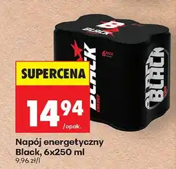 Biedronka Napój energetyczny Black oferta