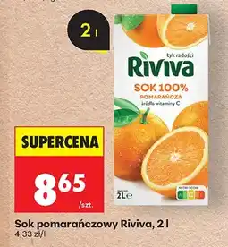 Biedronka Sok pomarańczowy 100% oferta