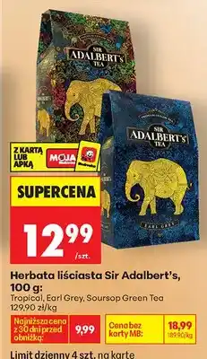 Biedronka Herbata liściasta Tropical oferta