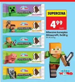 Biedronka Kanapka mleczna Minecraft oferta