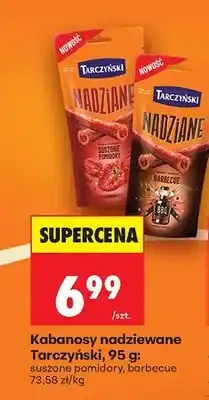 Biedronka Kabanosy nadziewane suszone pomidory oferta