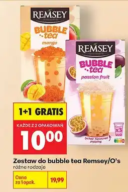 Biedronka Zestaw do bubble tea różne rodzaje oferta