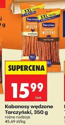 Biedronka Kabanosy wędzone różne rodzaje oferta