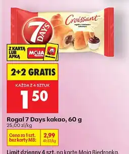 Biedronka Rogal kakao oferta