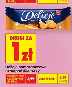 Biedronka Ciastka pomarańczowe szampańskie oferta