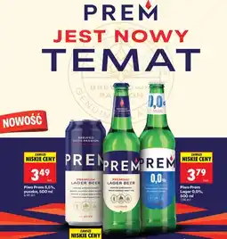 Biedronka Piwo Premium Lager Beer 5,5% puszka oferta