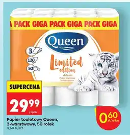 Biedronka Papier toaletowy 3-warstwowy, 50 rolek oferta