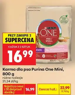 Biedronka Karma dla psa Mini różne rodzaje oferta