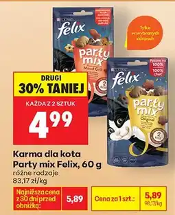Biedronka Karma dla kota Party mix różne rodzaje oferta