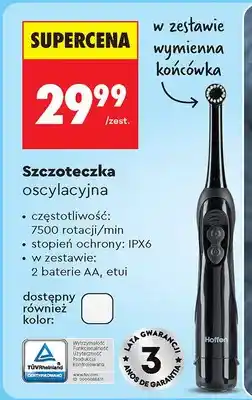Biedronka Szczoteczka oscylacyjna oferta