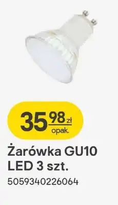 Castorama Żarówka GU10 LED 3 szt oferta