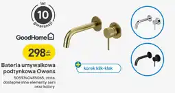 Castorama Bateria umywalkowa podtynkowa złota oferta