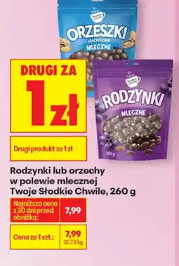 Biedronka Twoje Słodkie Chwile Rodzynki/Orzechy oferta