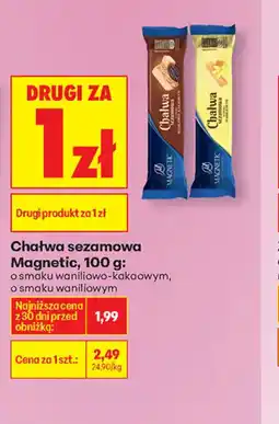 Biedronka Chałwa sezamowa Magnetic oferta