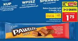 Biedronka E.Wedel Pawełek toffi oferta