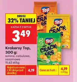Biedronka Krakersy Top oferta