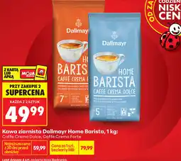 Biedronka Kawa ziarnista Dallmayr Home Barista, 1 kg: Caffe Crema Dolce, Caffe Crema Forte oferta