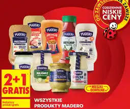 Biedronka Wszystkie produkty Madero (musztardy, ketchupy, sosy, majonezy, chrzan) oferta