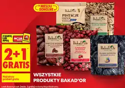 Biedronka Wszystkie produkty BakaD'Or: Pistacje, Orzechy włoskie, Daktyle, Żurawina, Śliwki suszone oferta
