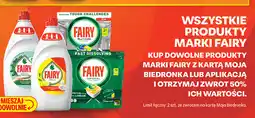 Biedronka Wszystkie produkty marki Fairy oferta