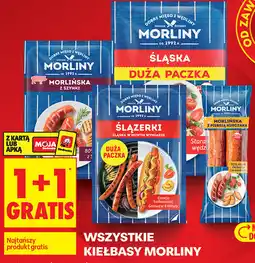Biedronka Wszystkie kiełbasy Morliny oferta