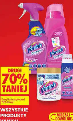 Biedronka Wszystkie produkty Vanish oferta