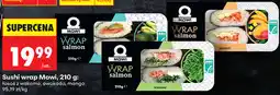Biedronka Sushi wrap Mowi, 210 g: łosoś z wakame, awokado, mango oferta
