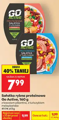 Biedronka Sałatka rybna proteinowa Go Active oferta