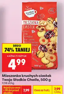 Biedronka Mieszanka kruchych ciastek Twoje Słodkie Chwile oferta